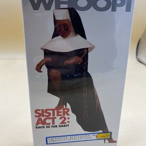 Sister Act 2: Back in the Habit VHS New Sealed Whoopi Goldberg.